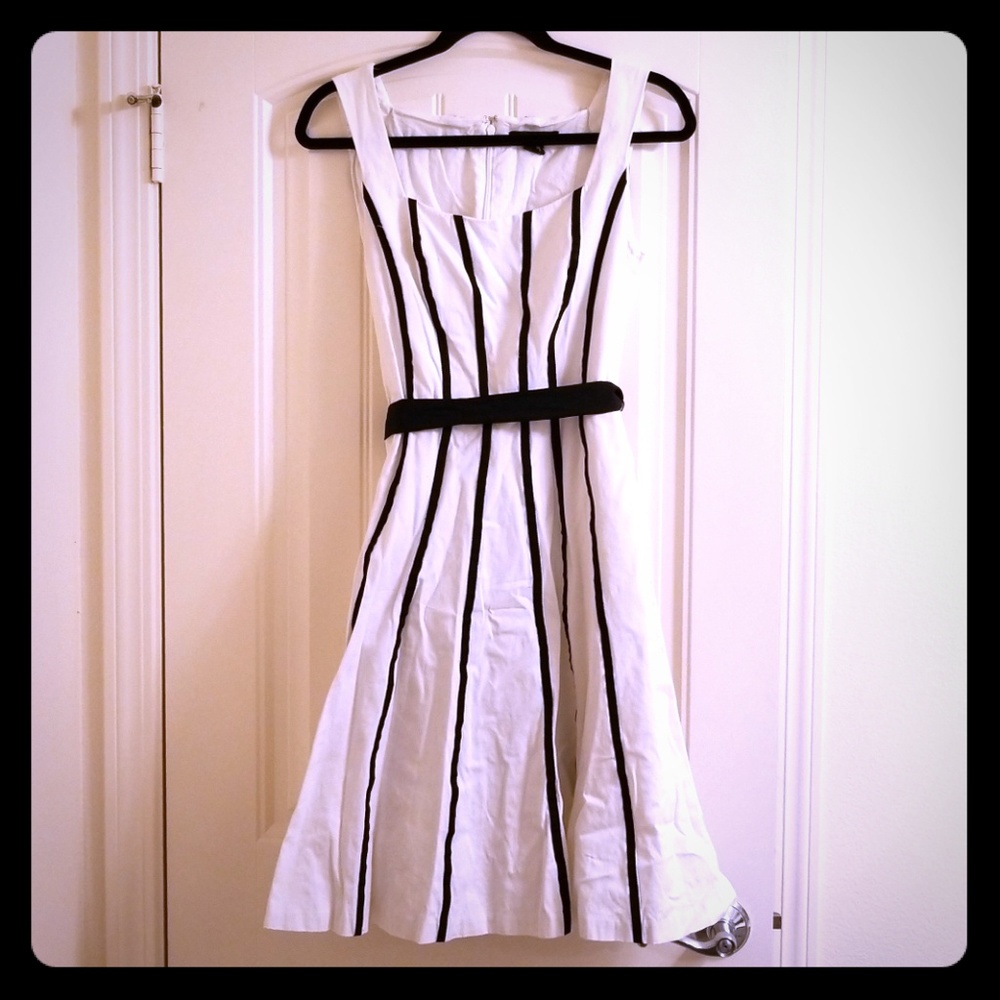Black & White cocktail dress